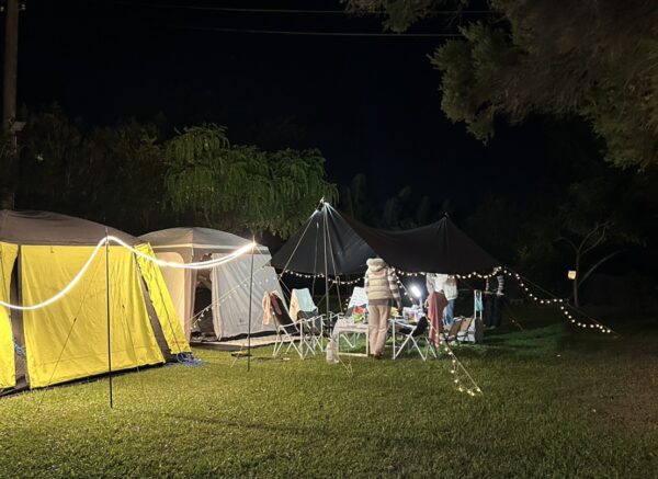 「自然是最大的教室,露營是最美的課本。」圖/曾璟星