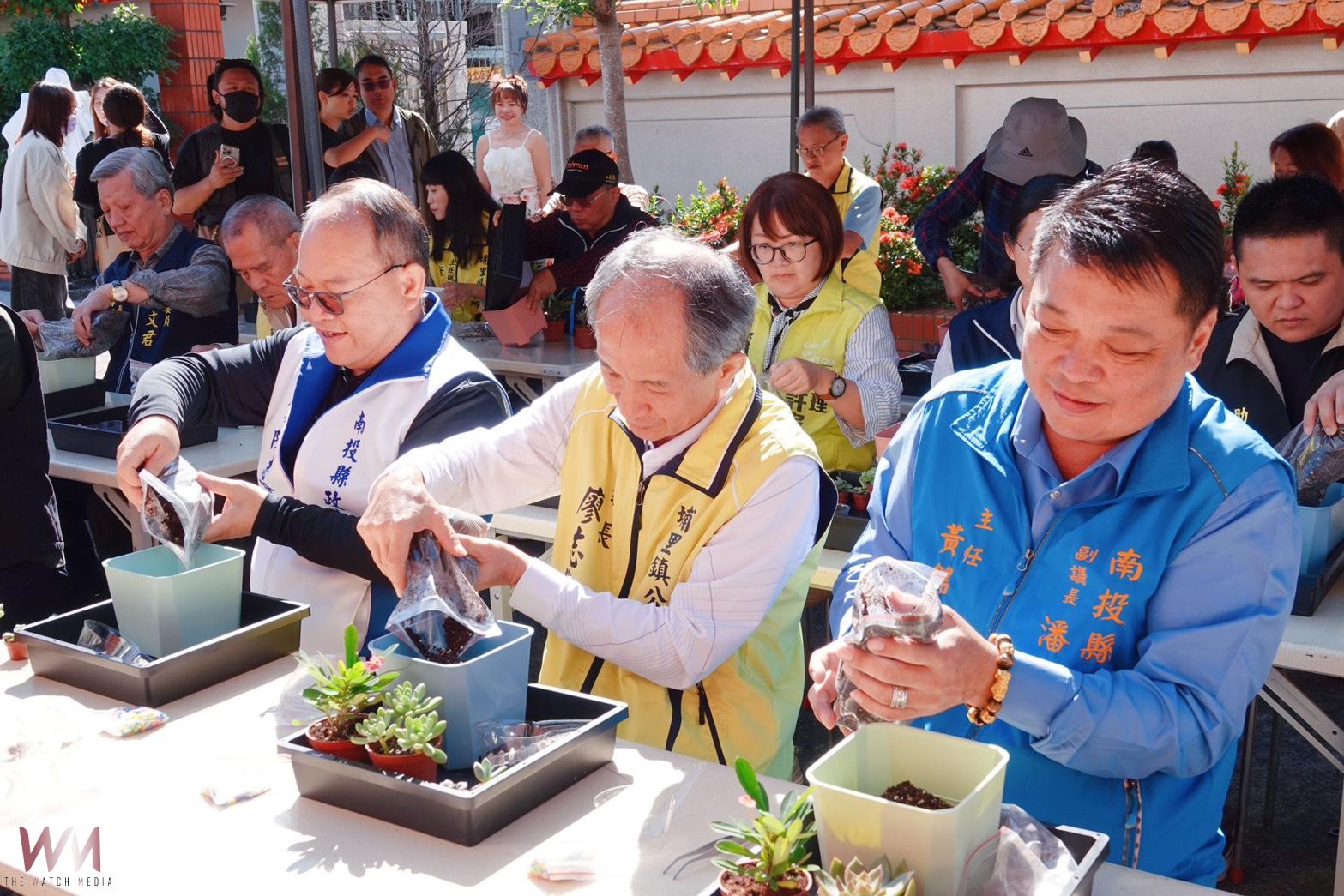 南投花卉嘉年華花繪調色盤 雙主題展區舉辦開幕活動 - https://www.watchmedia01.com