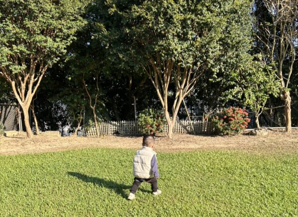 「在大自然裡,孩子的每一步都是成長的方向。」圖/曾璟星