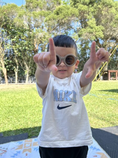 「帳棚之外,是孩子探索世界的第一課。」圖/曾璟星