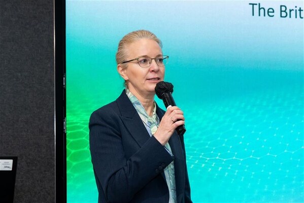 BSI大中華區董事總經理Dr.Tatiana Schmollack-Tarasova女士致辭