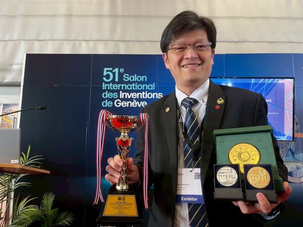 Dr.Foot達特富科技 於第51屆瑞士日內瓦國際發明展榮獲金牌，成功締造「三大國際發明展大滿貫」里程碑。圖／Dr.Foot達特富科技提供