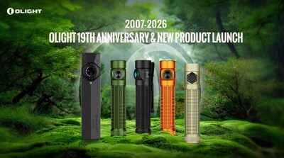 2007-2026 OLIGHT 19TH ANNIVERSARY & NEW PRODUCT LAUNCH