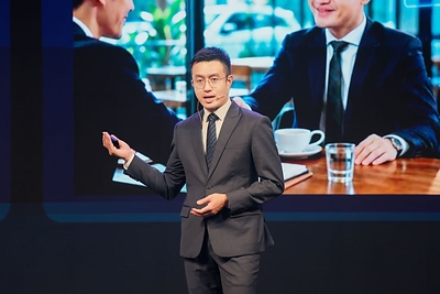 華為亞太企業銷售部副總裁Zac Chow致辭